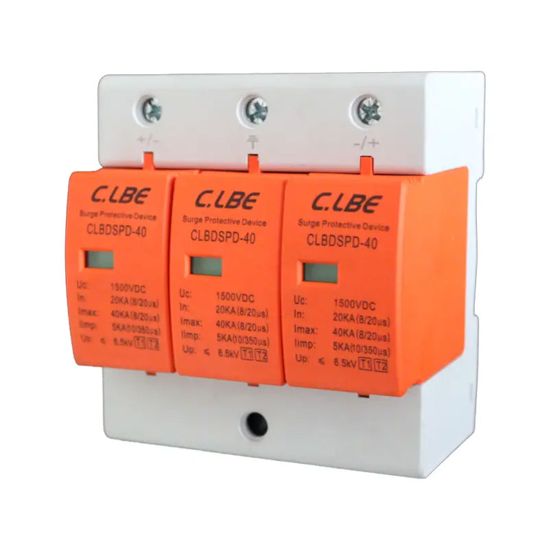 Solar PV CLBDSPD-40 1500VDC (T1+T2) PV Surge Protective Device