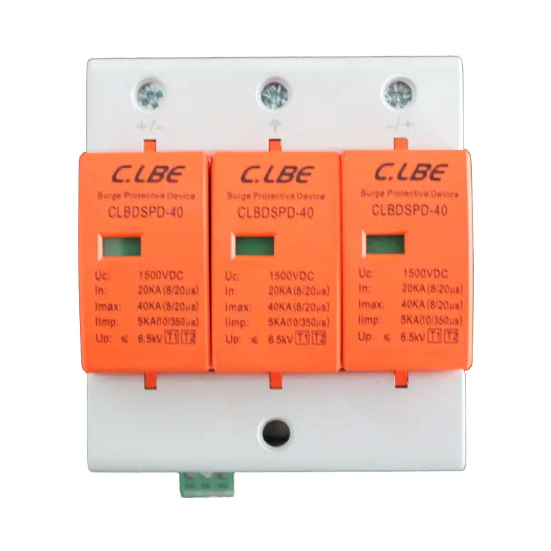 Solar PV CLBDSPD-40 1500VDC (T1+T2) PV Surge Protective Device