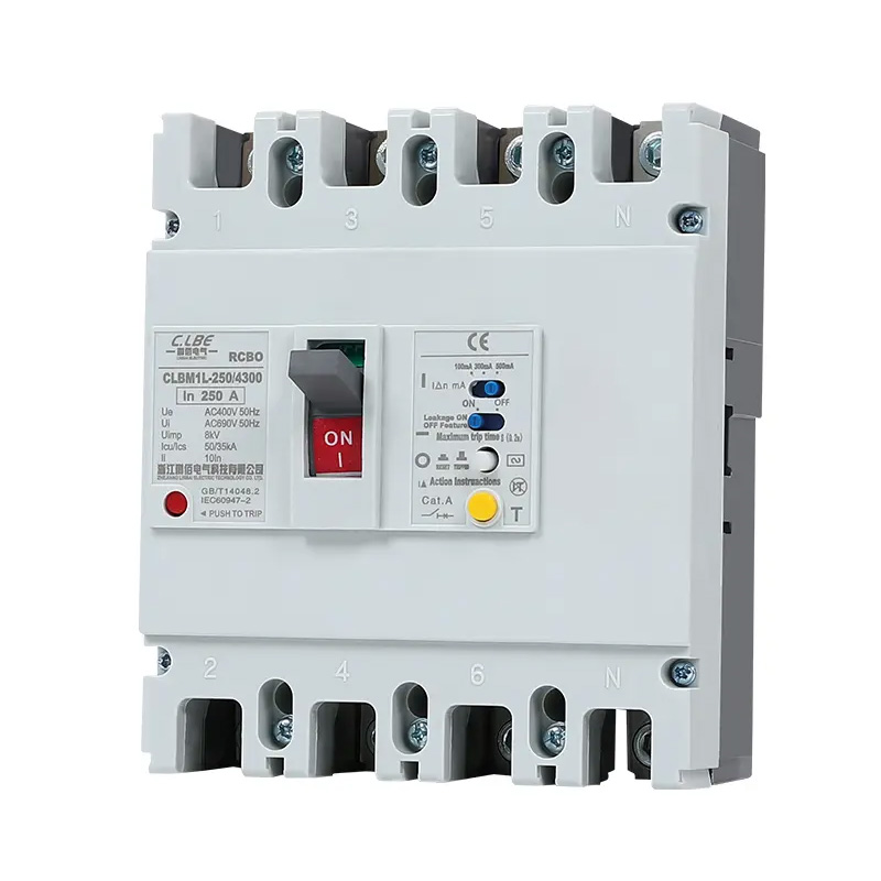 CLBM1L Molded Case Leakage Circuit Breaker